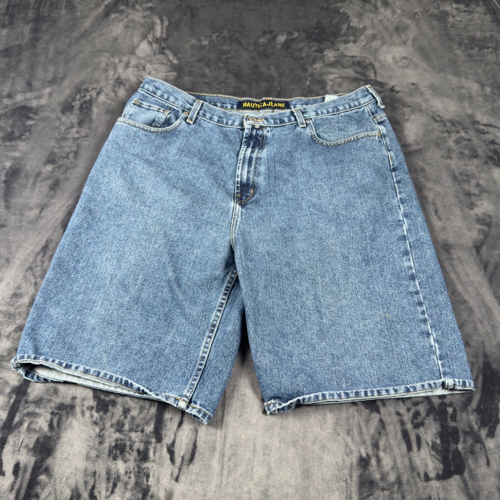 Nautica Denim Shorts Mens 40 Blue Jeans Relaxed Fit 100% Cotton RB1610 431
